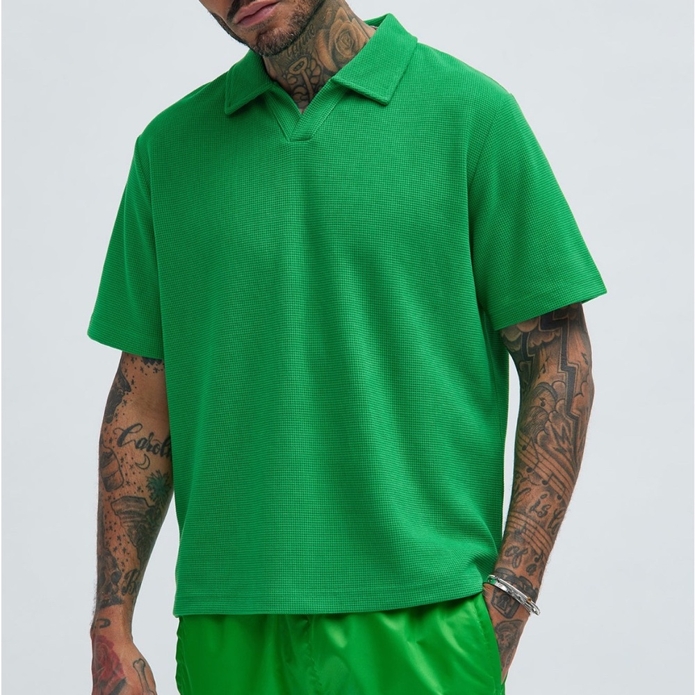 Green Men's Polo Shirt